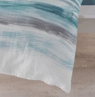 Traumschlaf Seersucker Bettwäsche Wellen